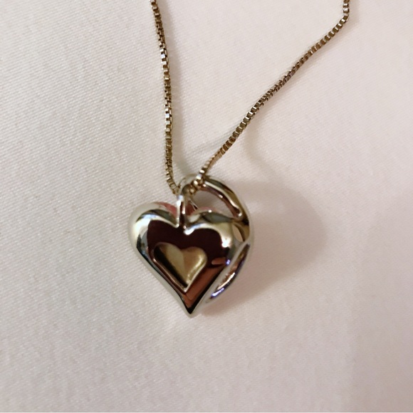 Leafael Infinity Love Heart Pendant Chain Necklace - Picture 12 of 12